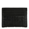 Calfskin 4G Embossed  Holder Black