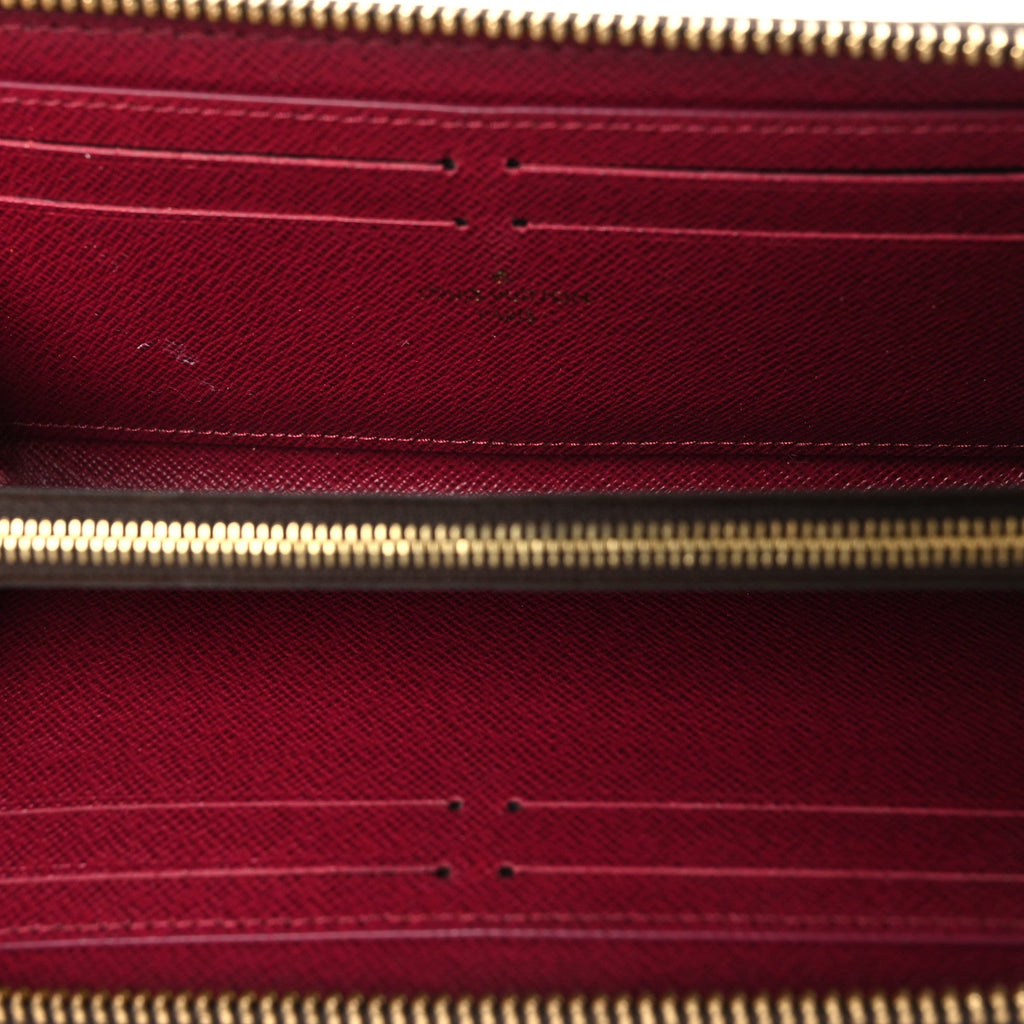 Monogram Clemence Wallet Fuchsia