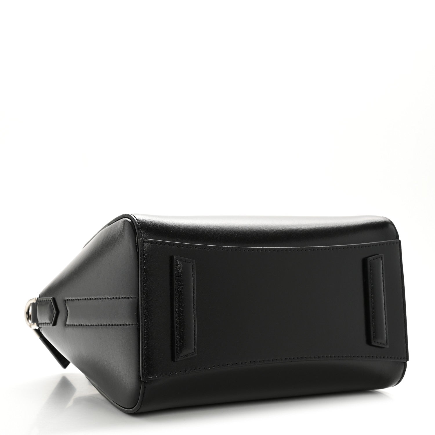 Shiny Lord Calfskin Mini Antigona Black