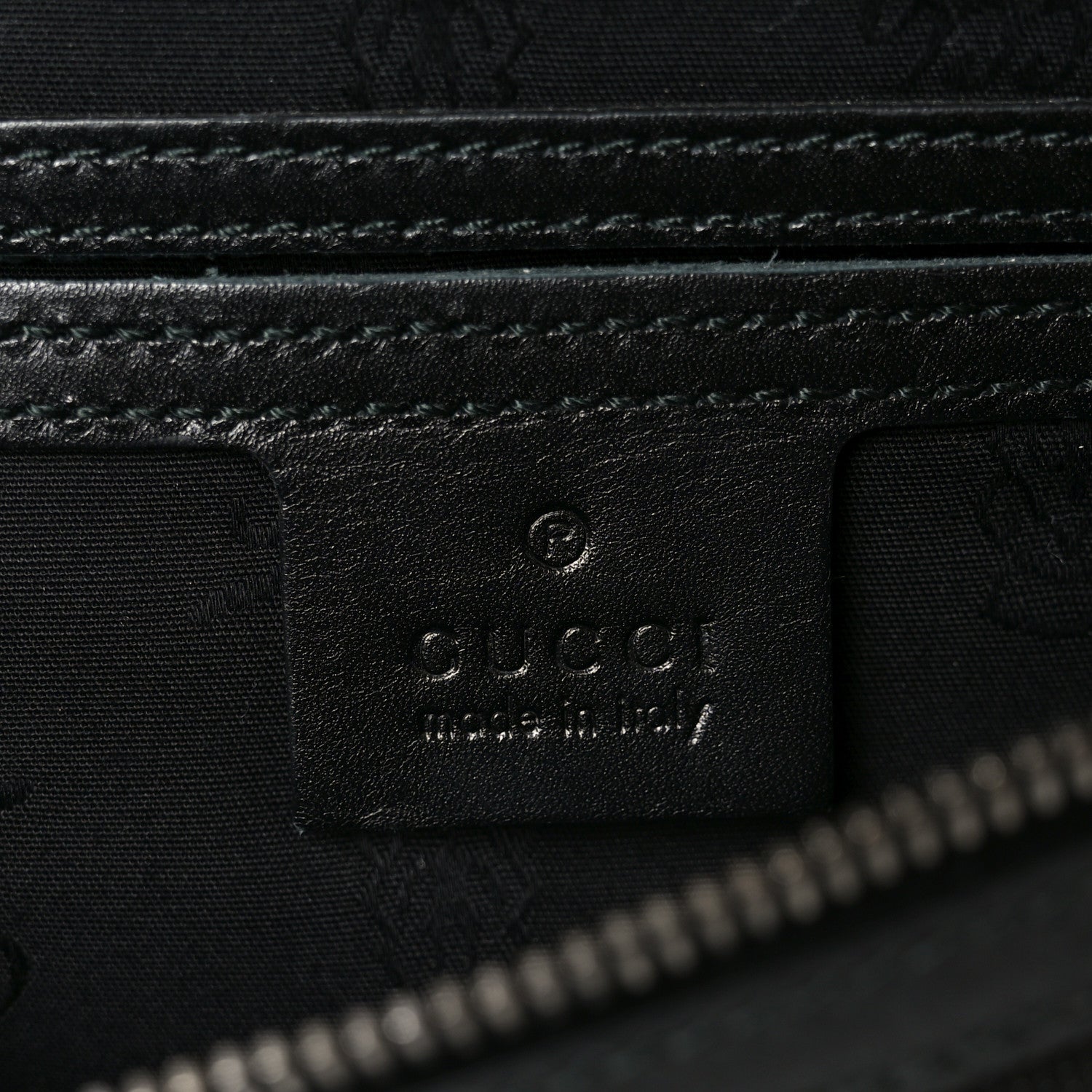Imprime Monogram Belt Bag Black