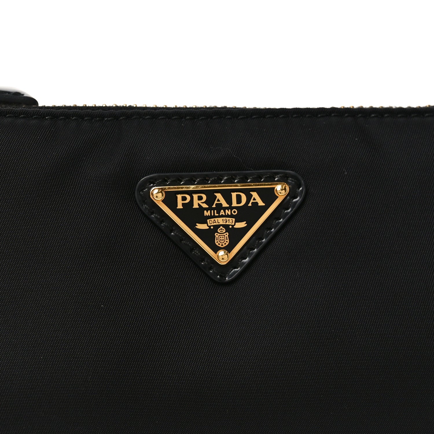 Re-Nylon Spazzolato Re-Edition 2002 Shoulder Bag Black