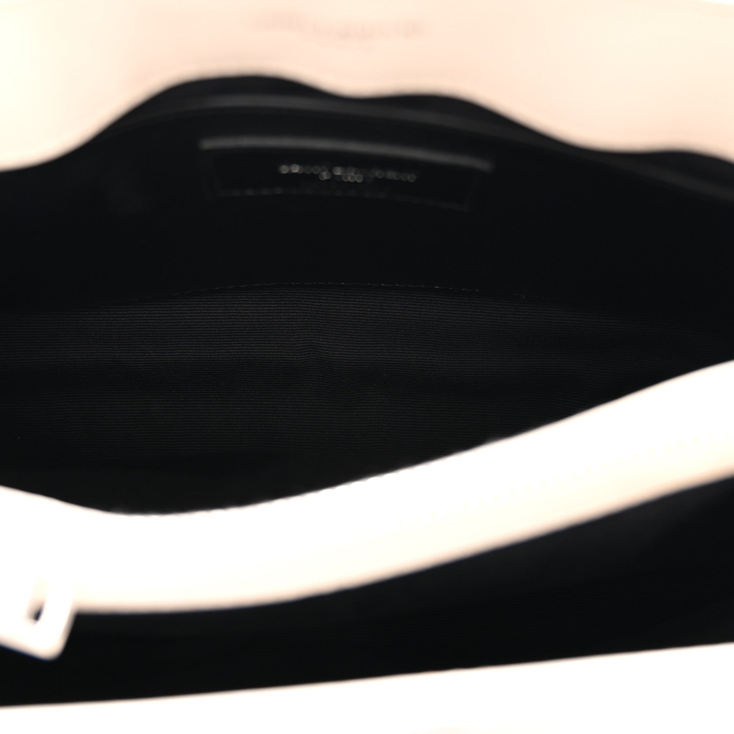 Calfskin Y Quilted Monogram Small Loulou Chain Satchel Ivory