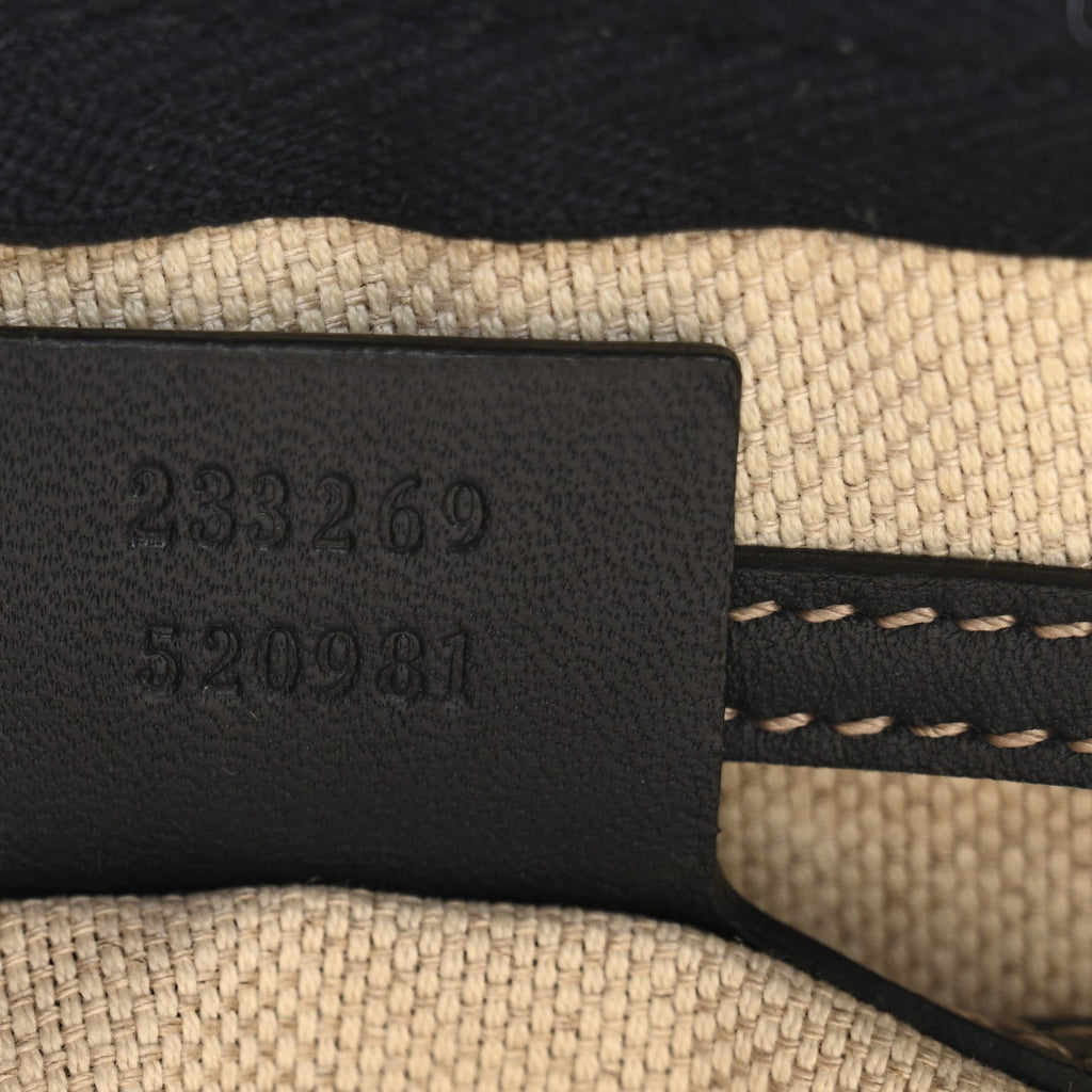GG Supreme Monogram Belt Bag Navy