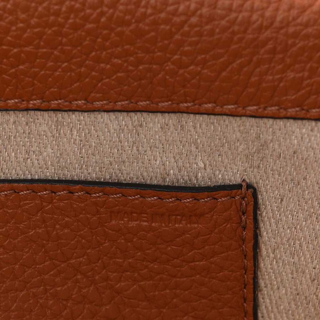 Calfskin Medium Marcie Round Crossbody Bag Tan