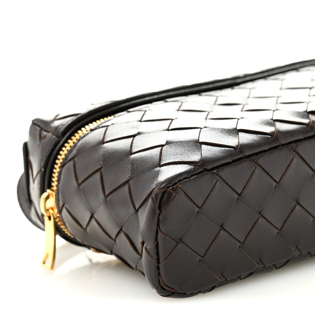 Calfskin Intrecciato Bang Bang Vanity Case Fondant
