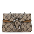 GG Supreme Monogram Super Mini Dionysus Shoulder Bag Taupe