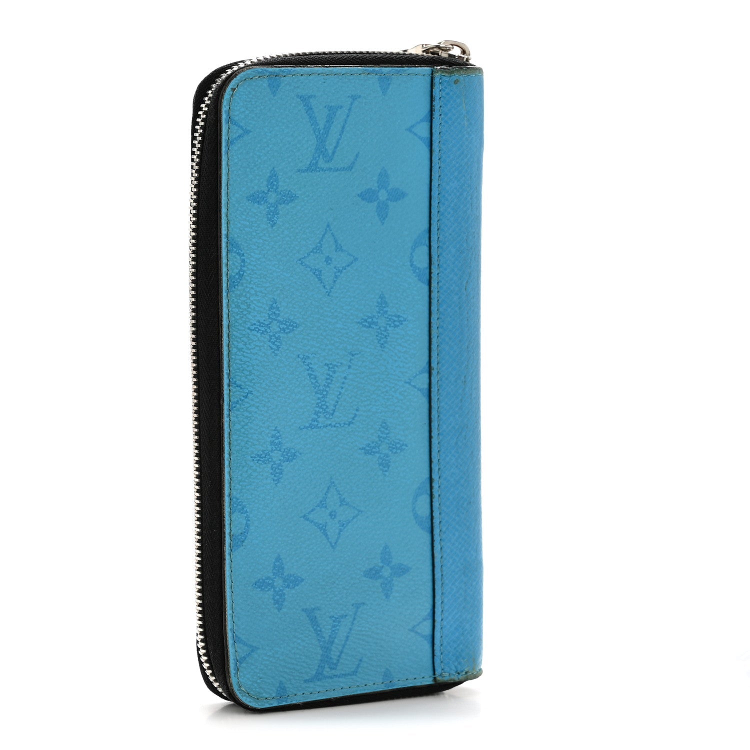 Taigarama Vertical Zippy Wallet Blue Lagoon