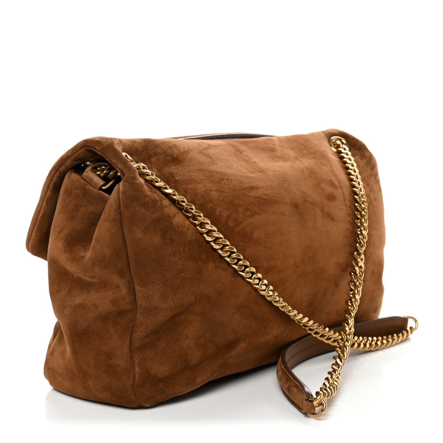 Suede Large Calypso Caramel Cognac