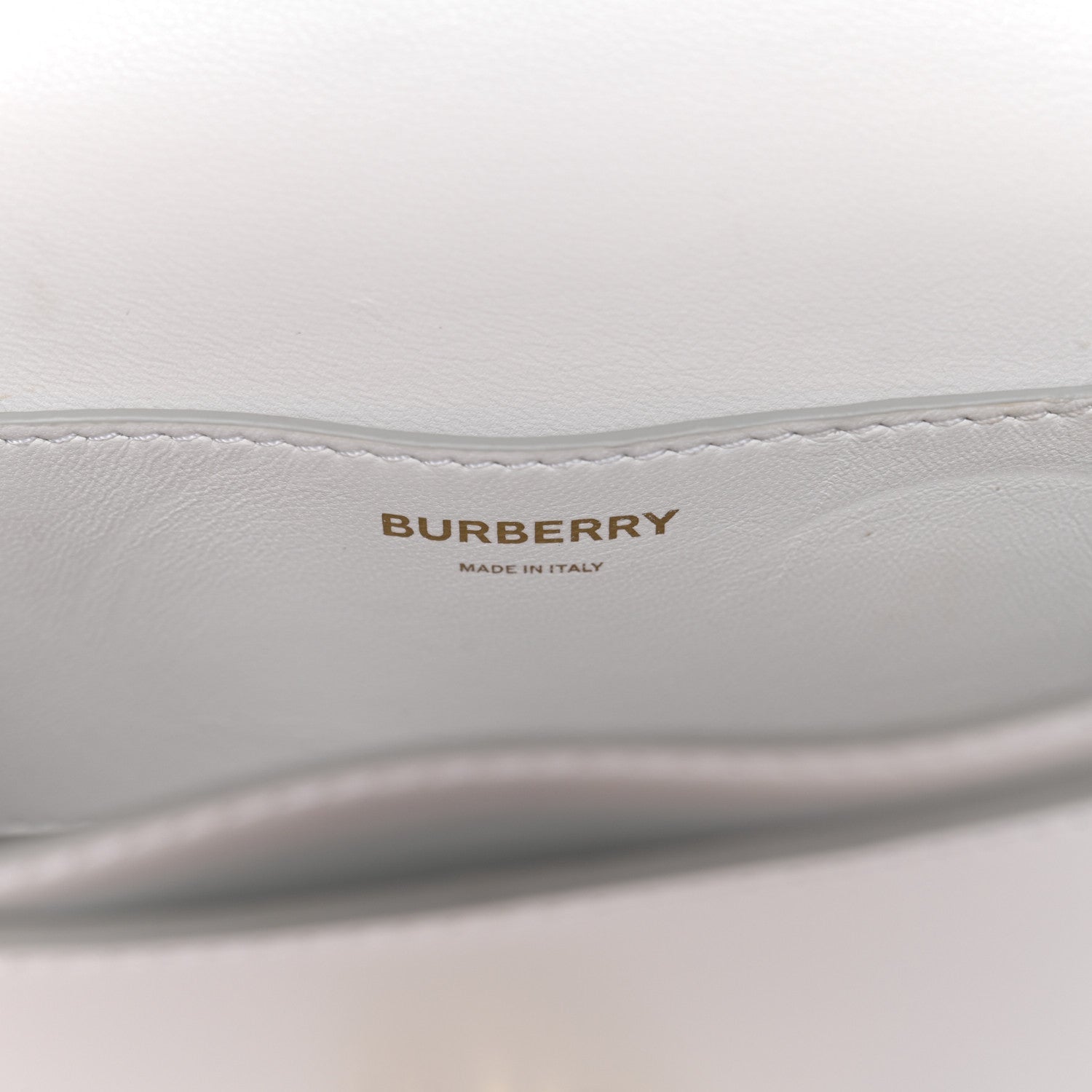 Calfskin Mini TB Bag White