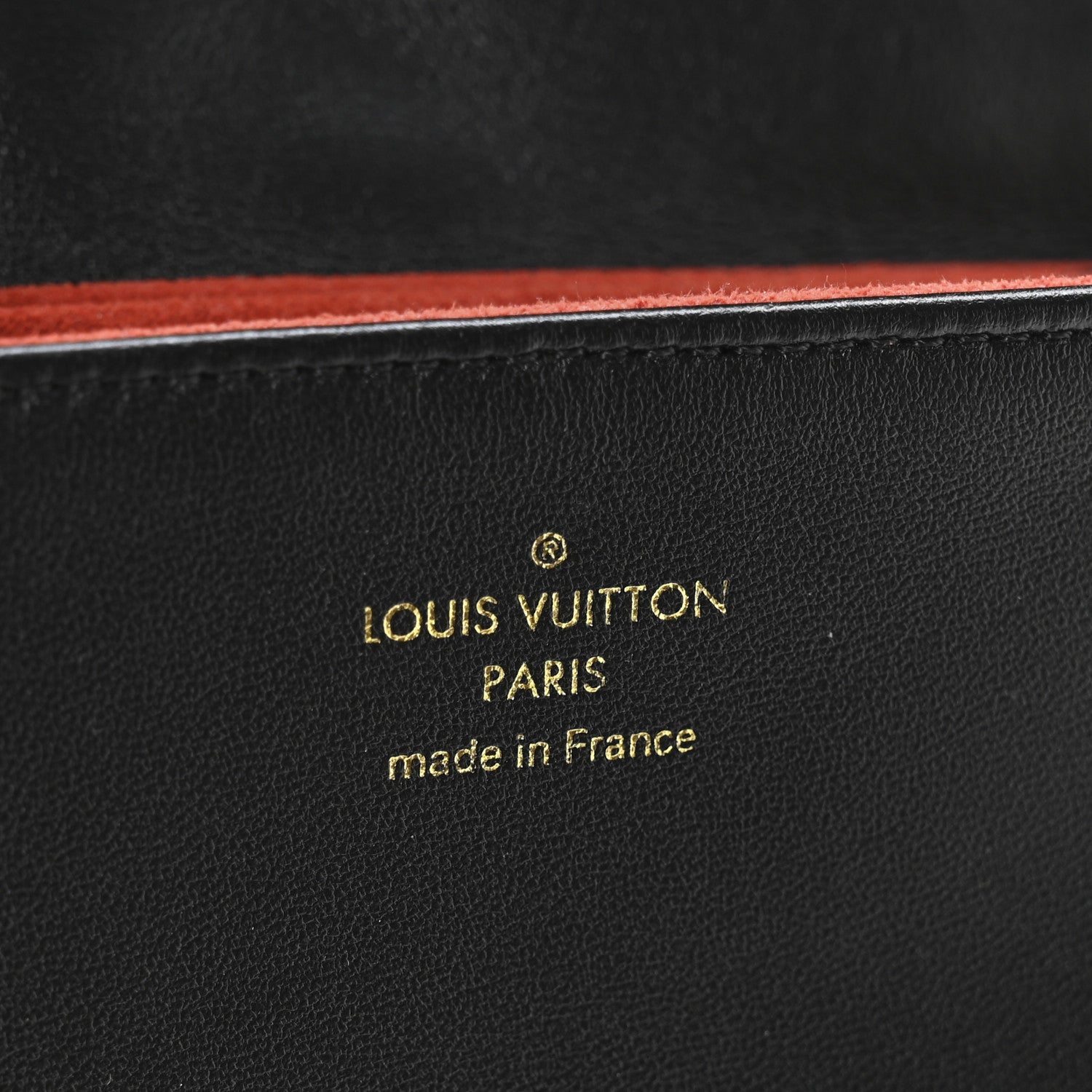 Lambskin Embossed Monogram Coussin Belt Bag Black