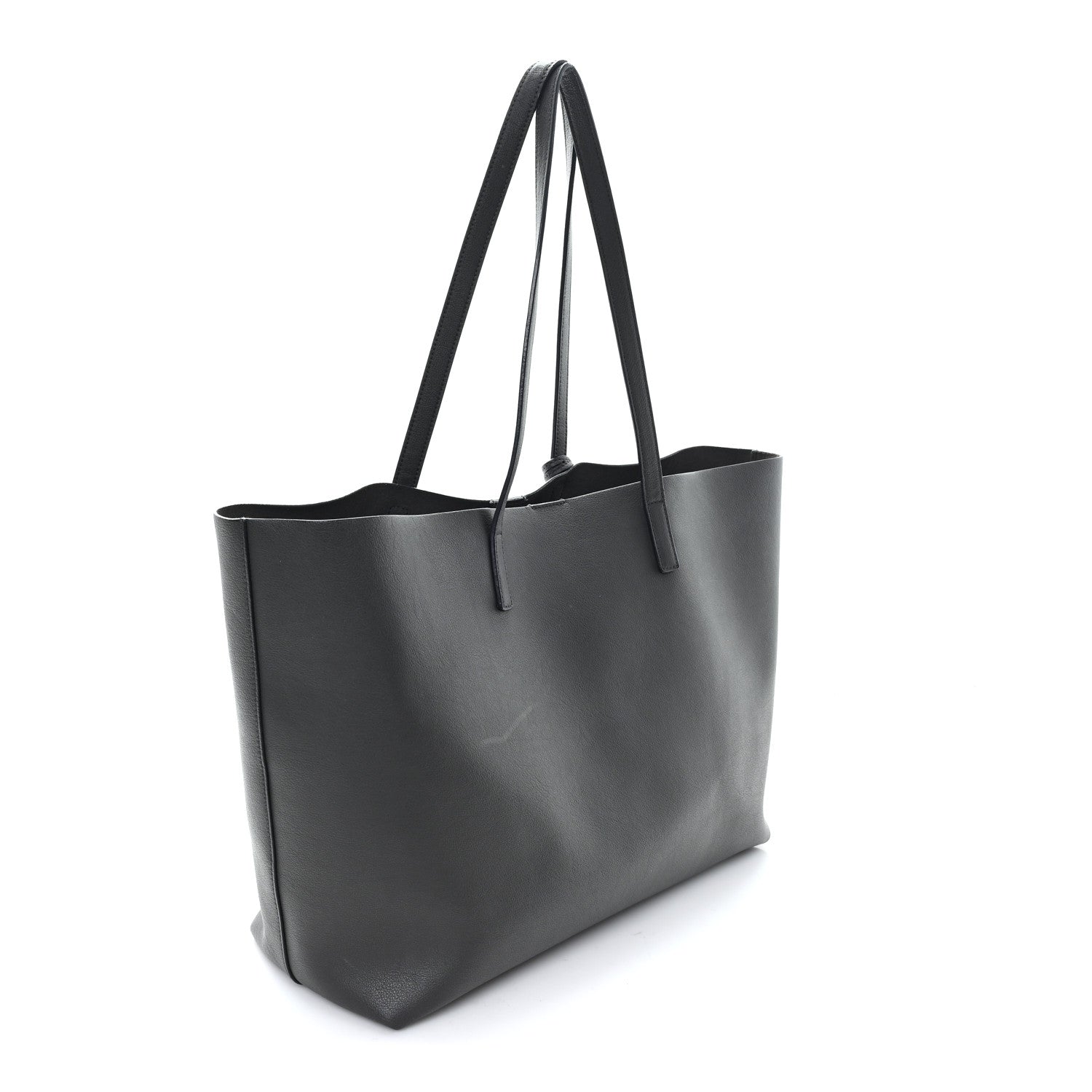 Calfskin Large Shopping Tote Earth
