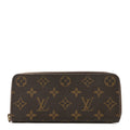 Monogram Clemence Wallet Fuchsia
