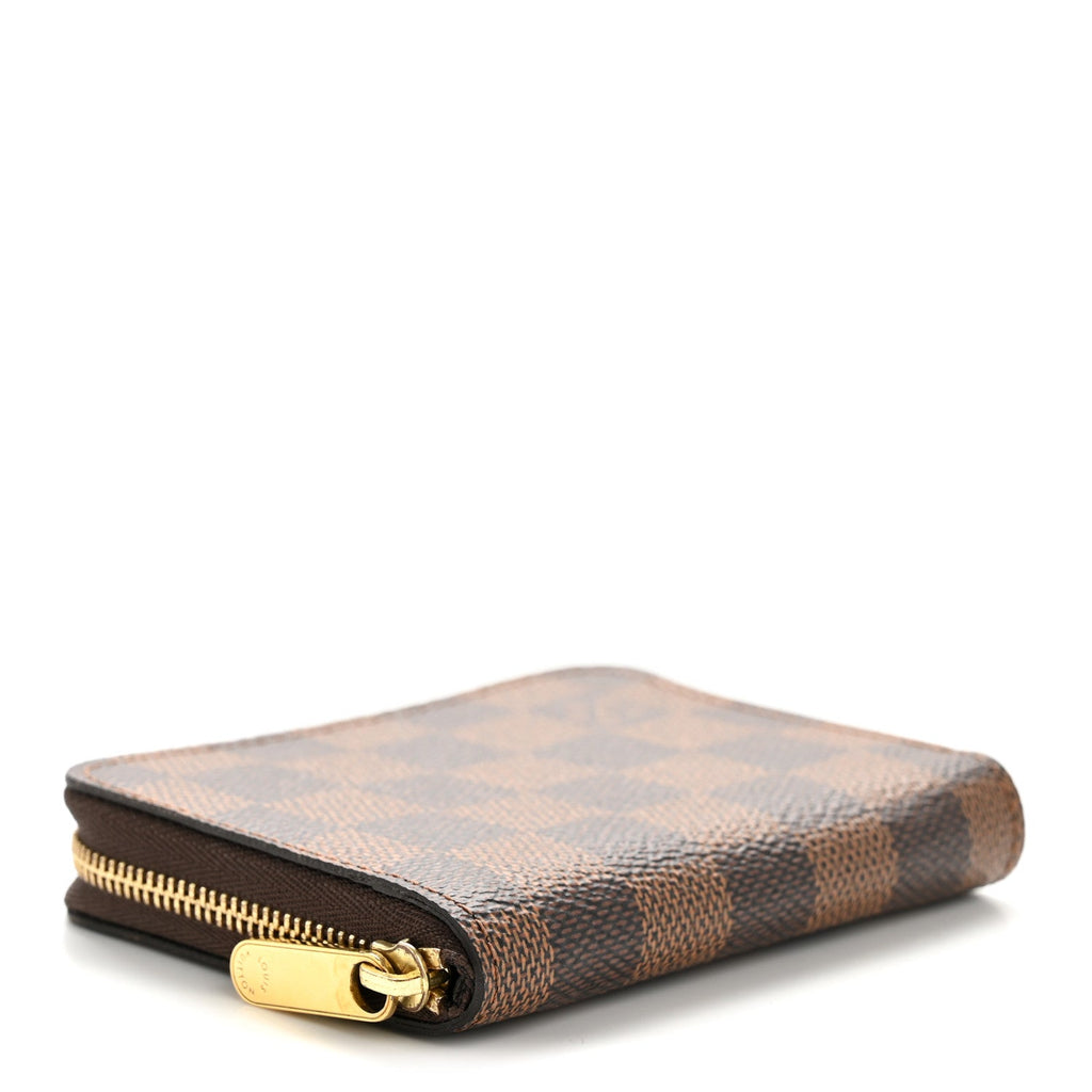 Damier Ebene Zippy Coin Purse