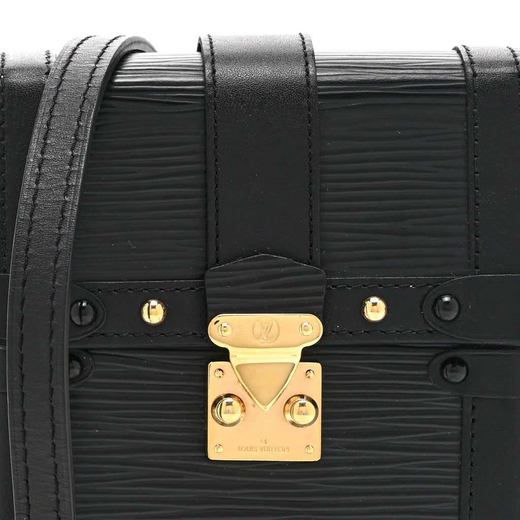 Epi Pochette Trunk Verticale Black