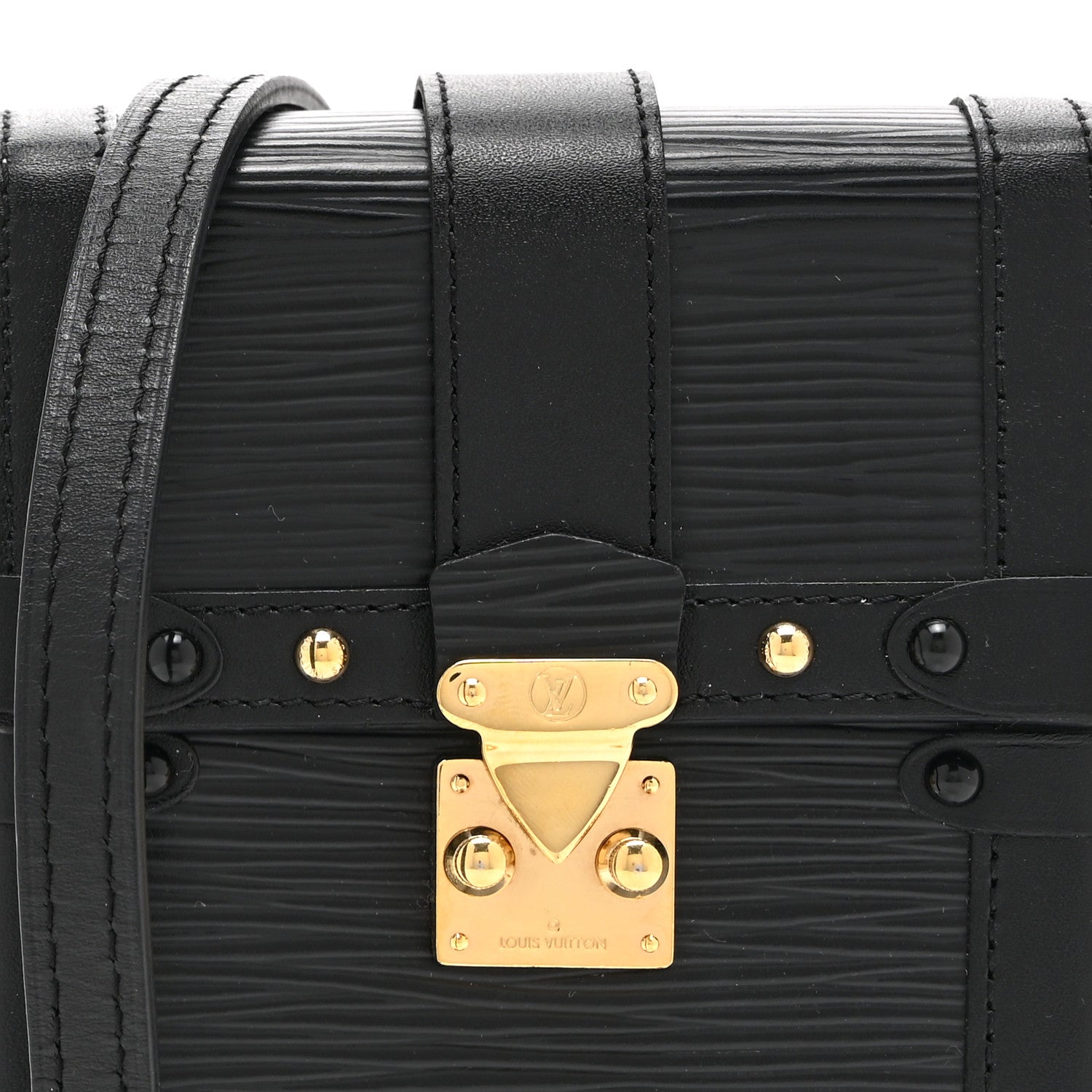 Epi Pochette Trunk Verticale Black