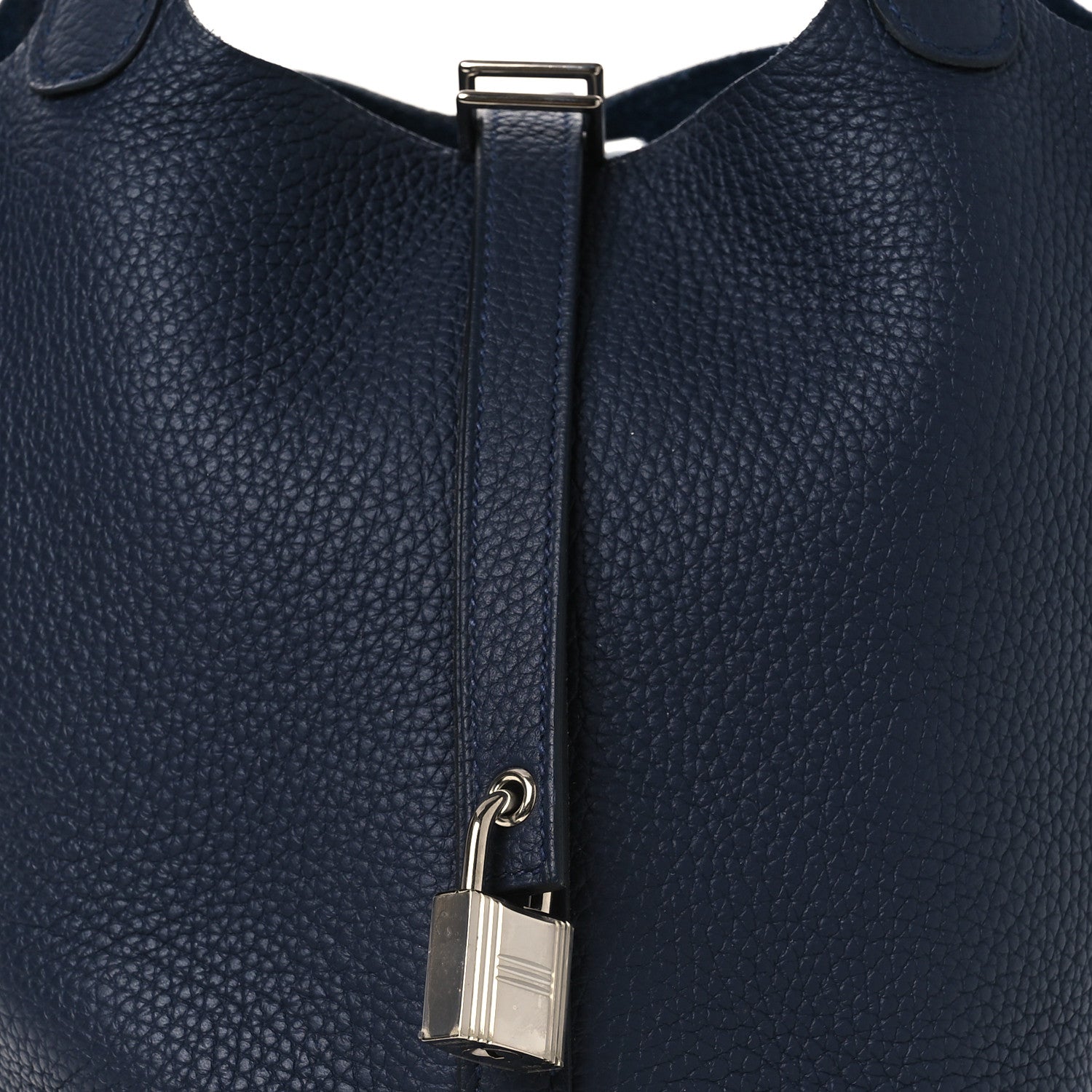 Taurillon Clemence Picotin Lock 18 PM Bleu Nuit
