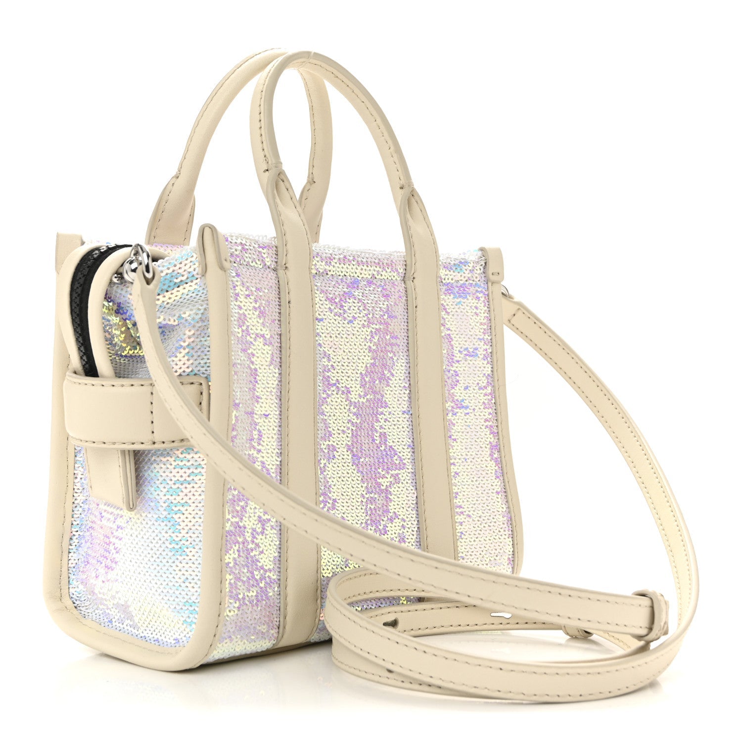Sequin Mini The Tote Bag Iridescent