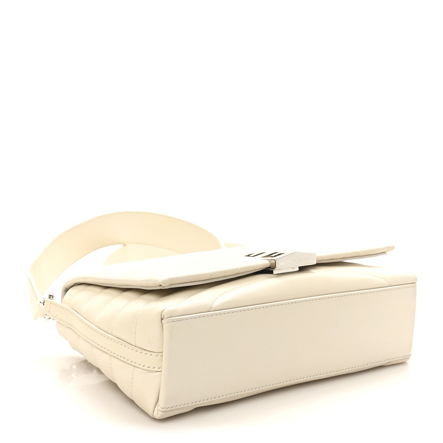 Calfskin Quilted Small 4G Shoulder Bag Ivory
