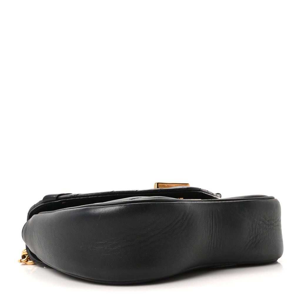 Calfskin New Wave Chain PM Black
