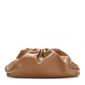 Smooth Butter Calf The Pouch Oversized Clutch Cammello