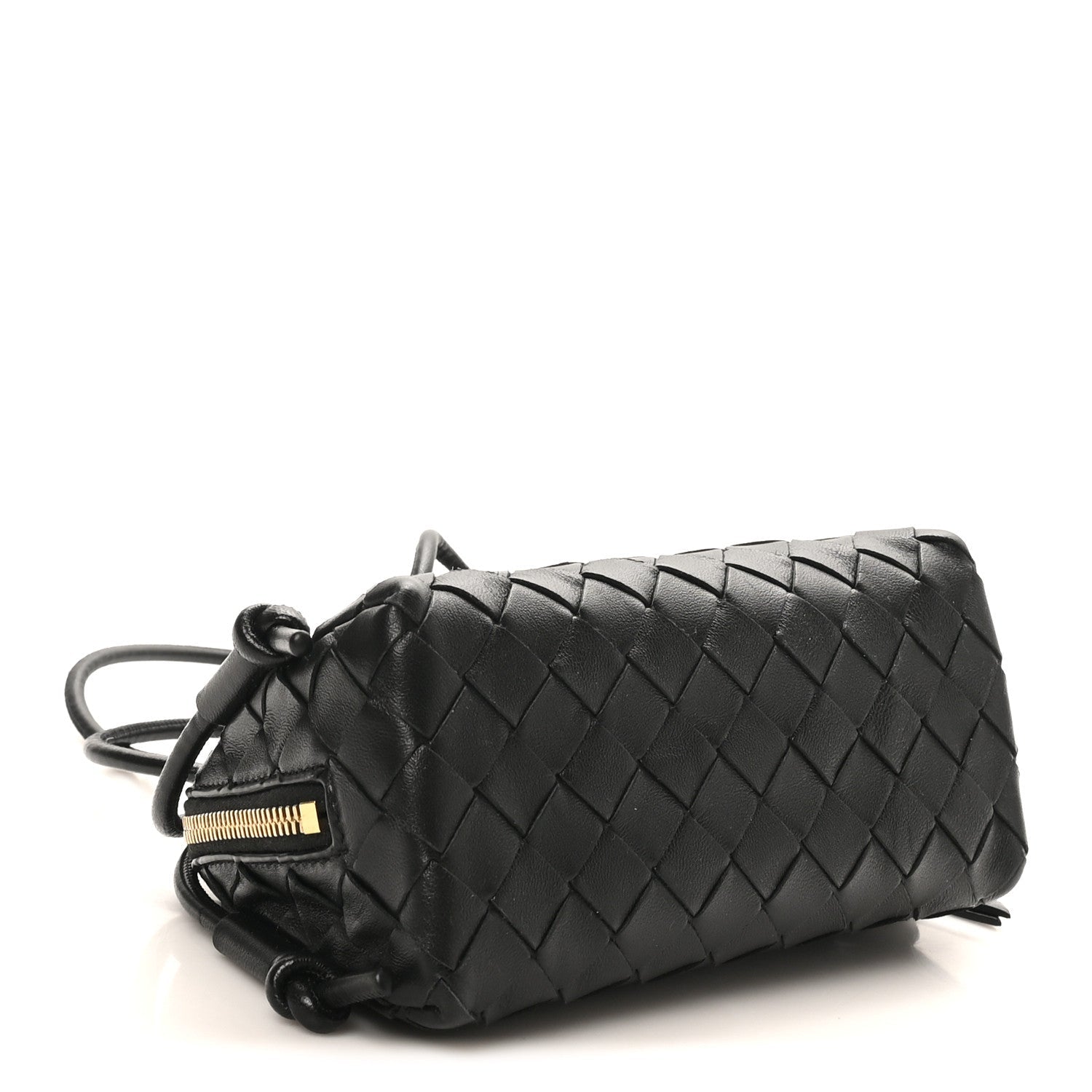 Nappa Intrecciato Concert Pouch Black