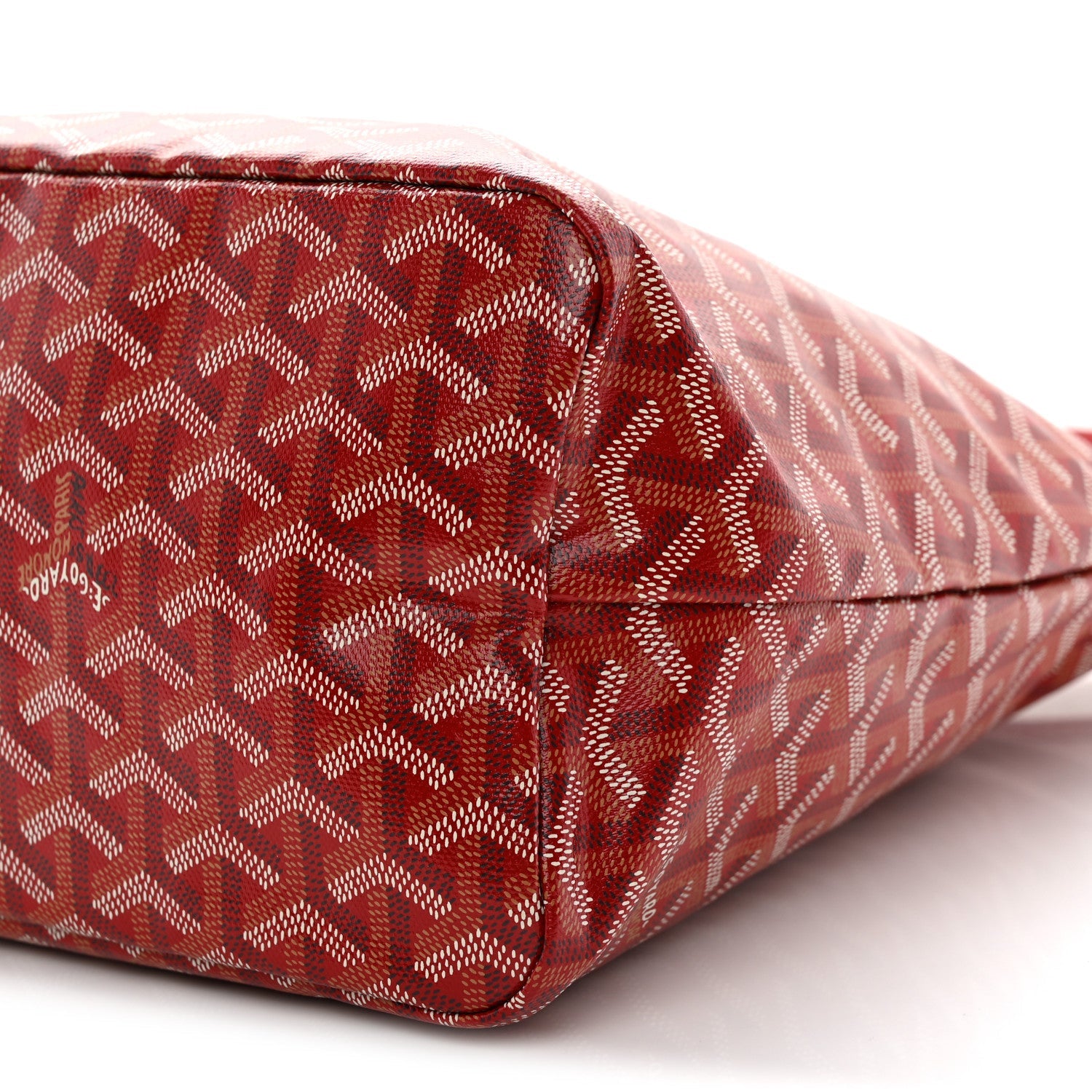 Goyardine Boheme Hobo Red