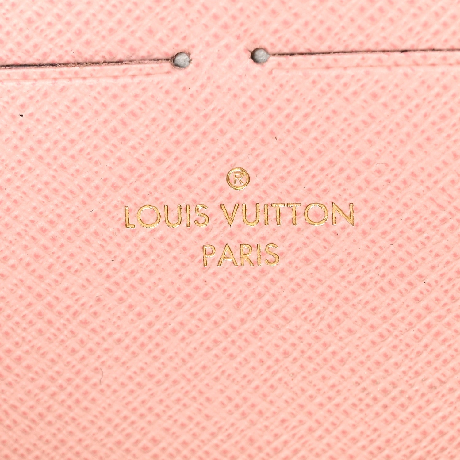 Damier Azur Clemence Wallet Rose Ballerine
