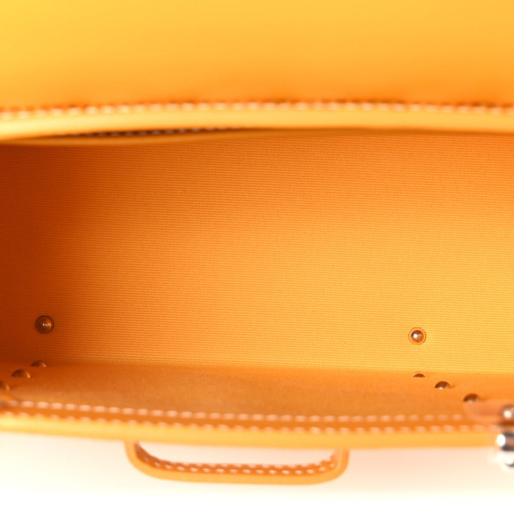 Goyardine Structure Mini Saigon Yellow