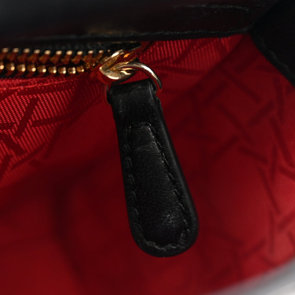 Lambskin Cannage Mini Lady Dior Black