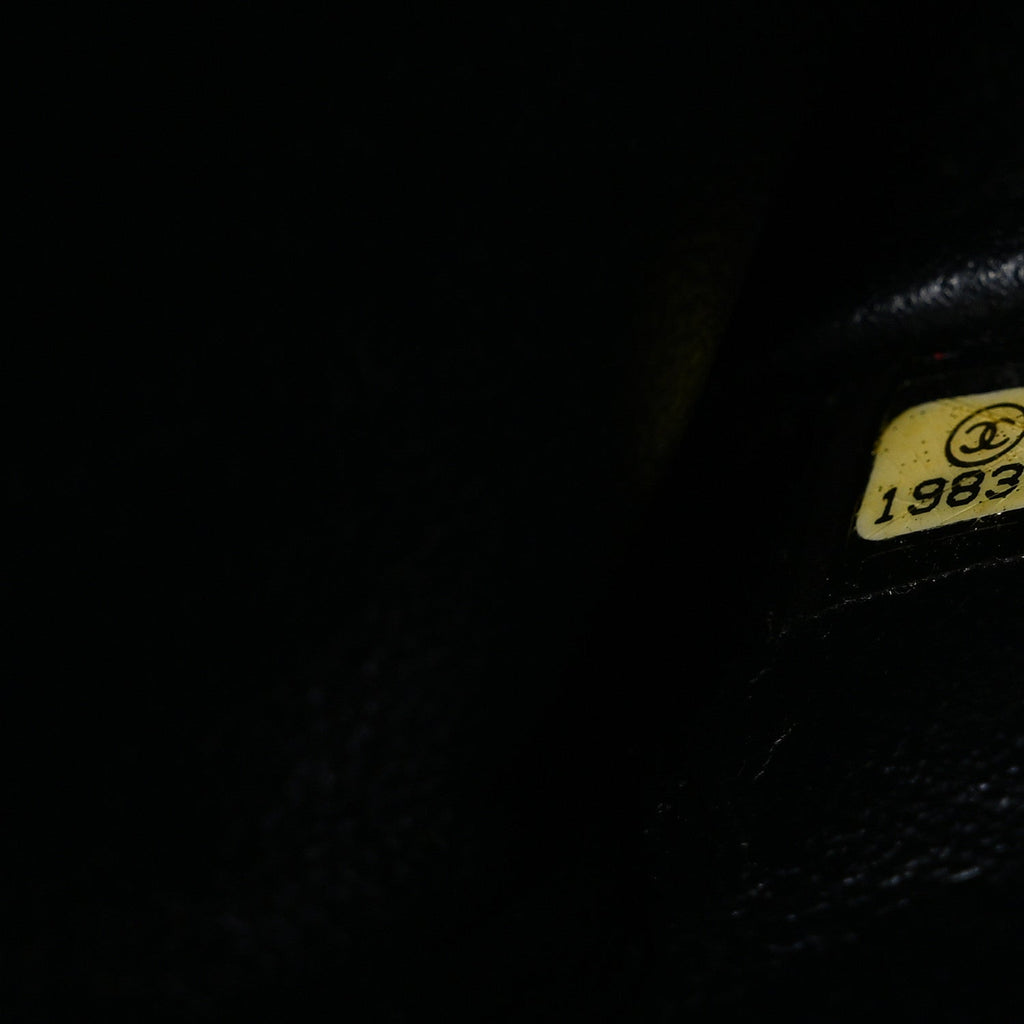 Metallic Aged Calfskin Quilted 2.55 Reissue 226 Flap So Black