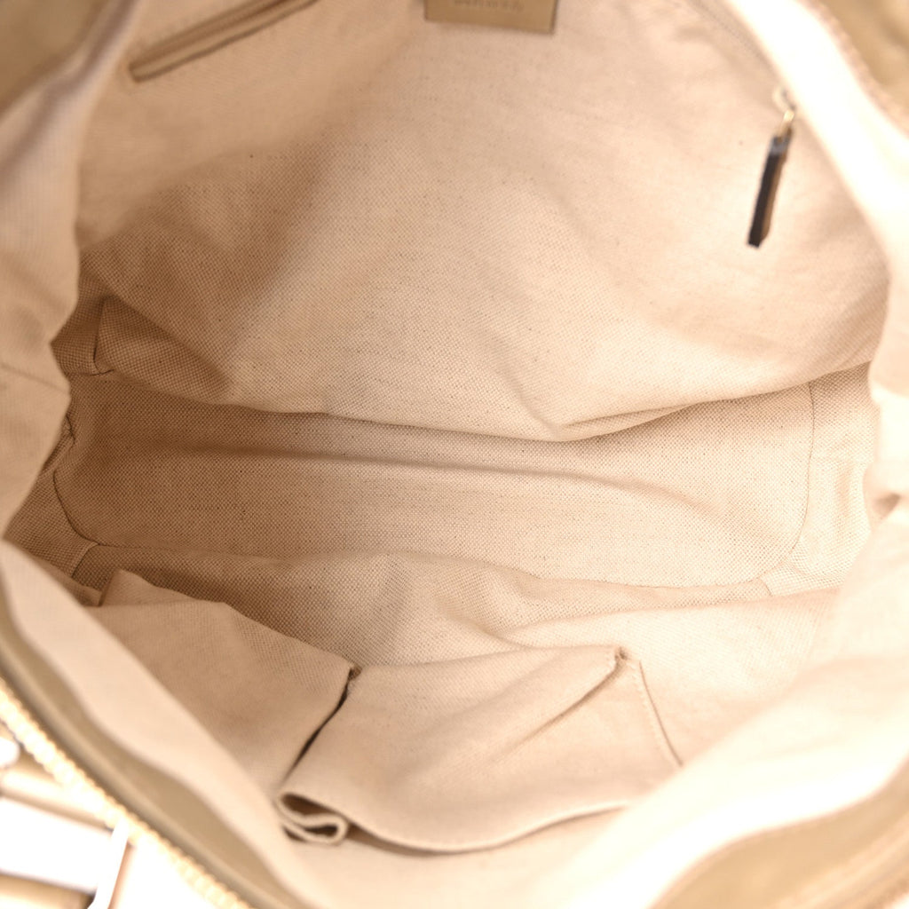 Monogram Medium Sukey Top Handle Bag Golden Beige