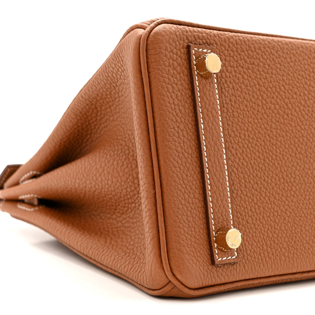 Togo Birkin 25 Gold