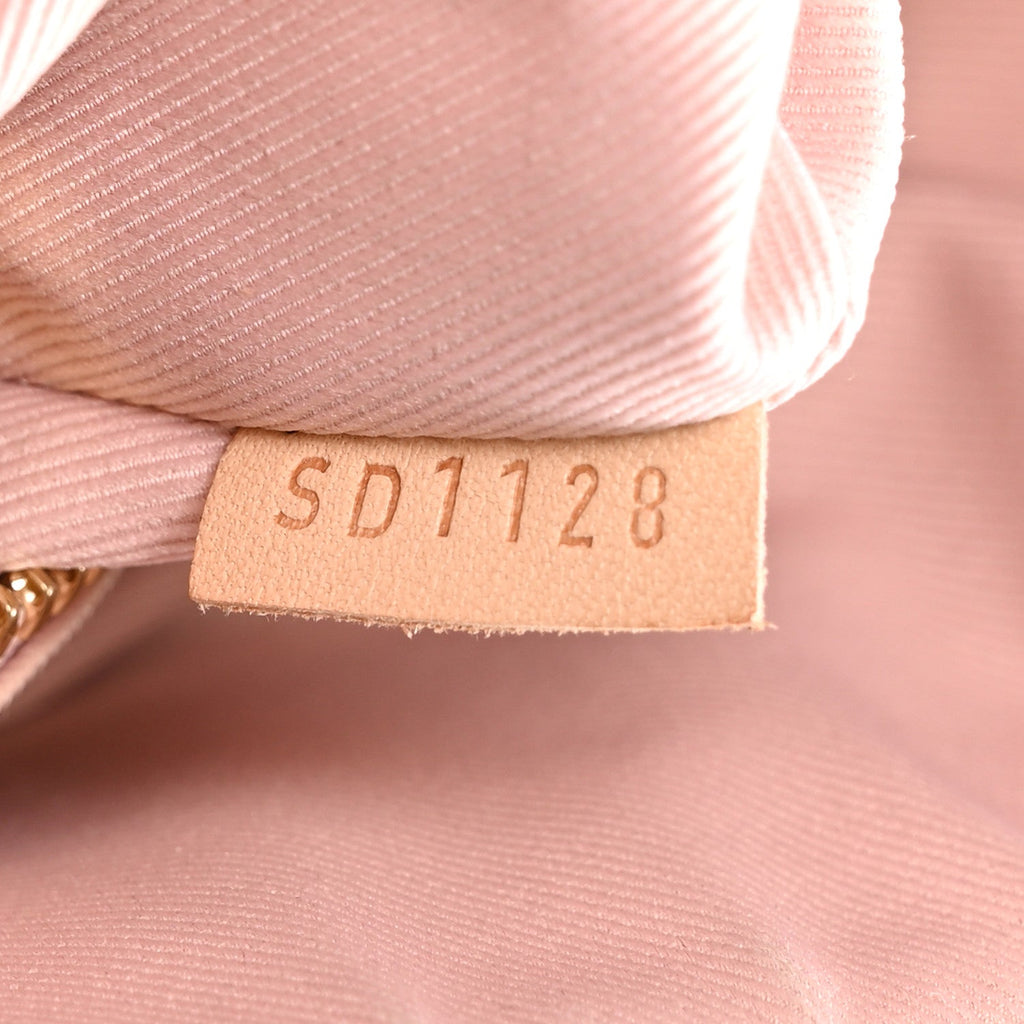 Damier Azur Graceful MM Rose Ballerine