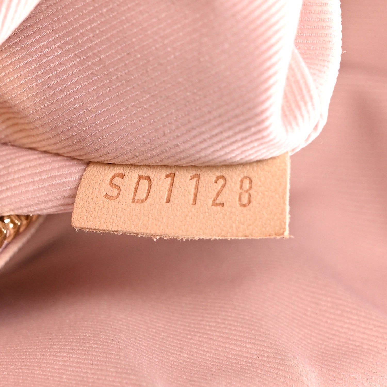 Damier Azur Graceful MM Rose Ballerine