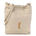 Lambskin Matelasse Monogram Medium Jamie 4.3 Pochon Crema Soft