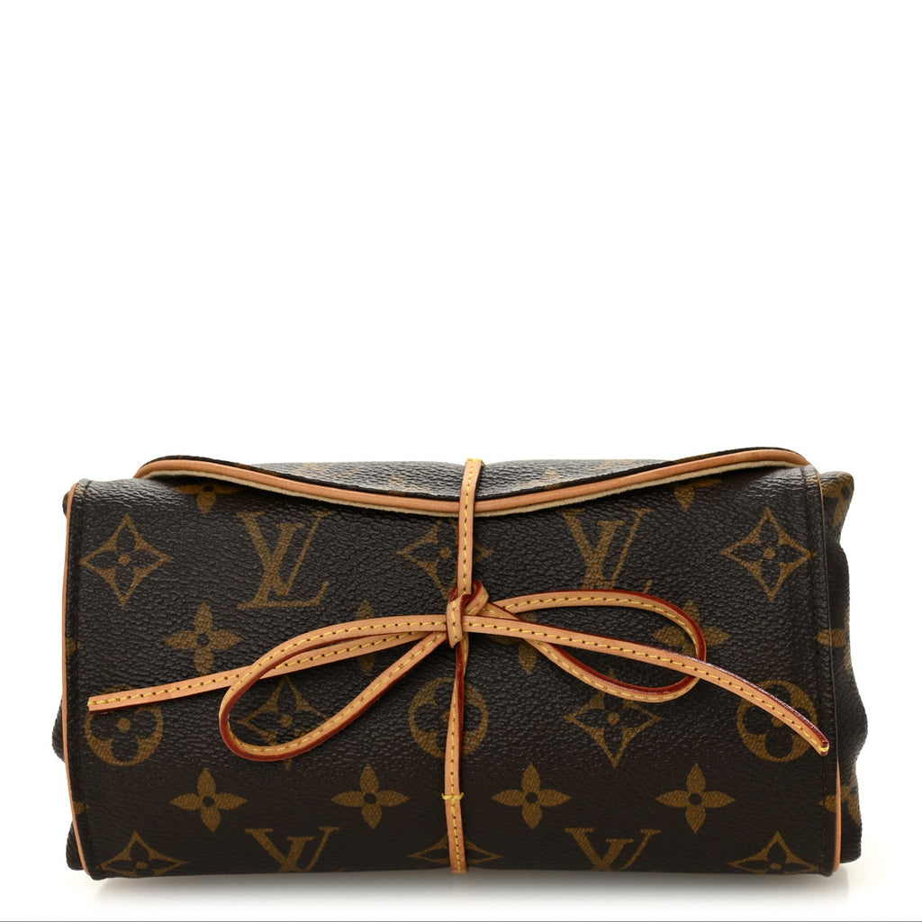 Monogram Jewelry Roll Pouch