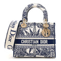 Canvas Reverse Embroidered Rêve d'Infini Medium Lady D-Lite Blue Multicolor