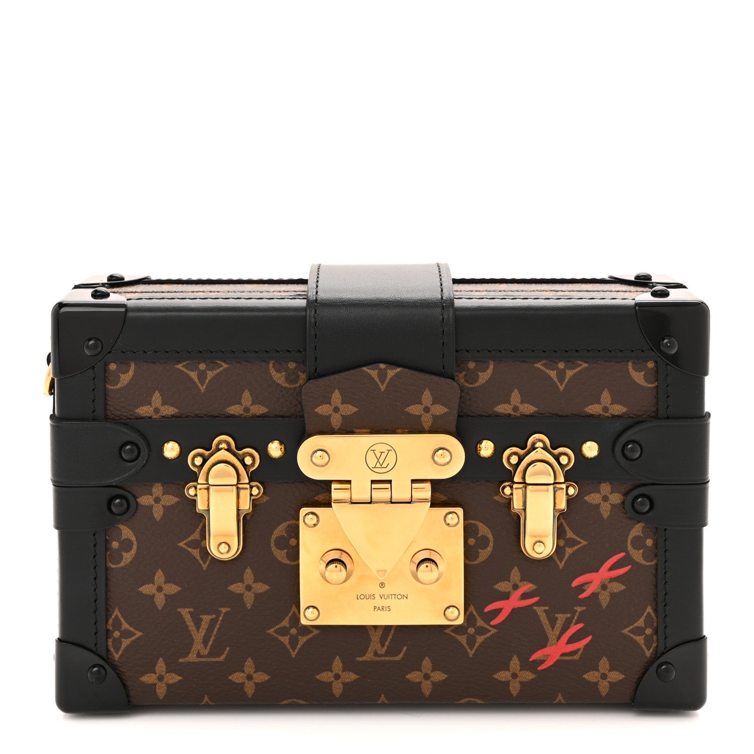 Monogram Petite Malle Black