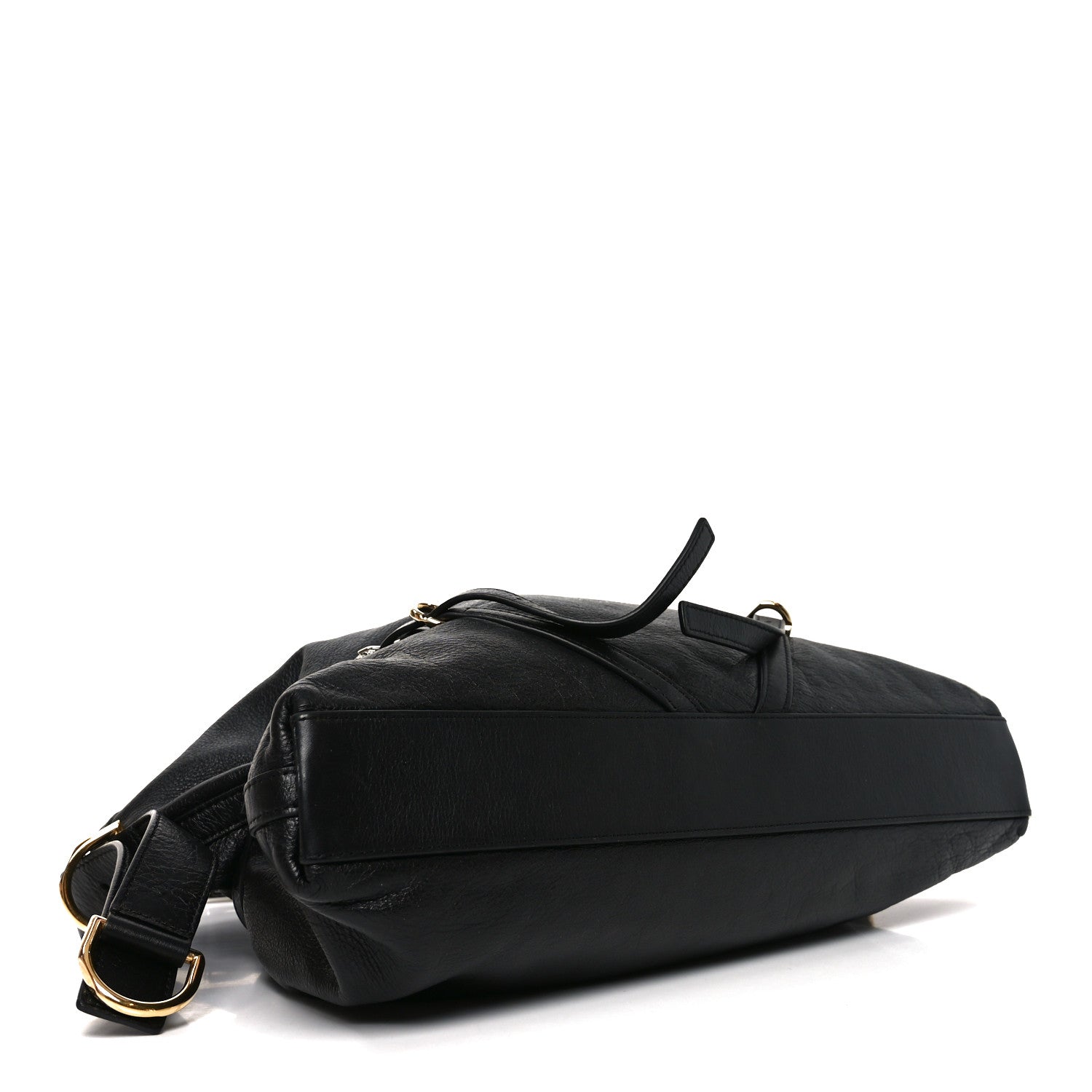 Calfskin Medium Voyou Bag Black