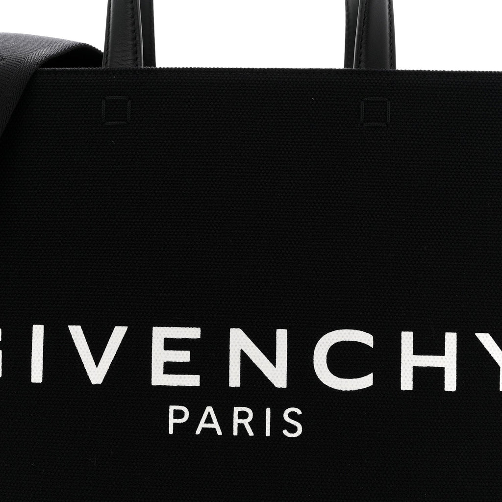 Canvas Medium G Tote Black