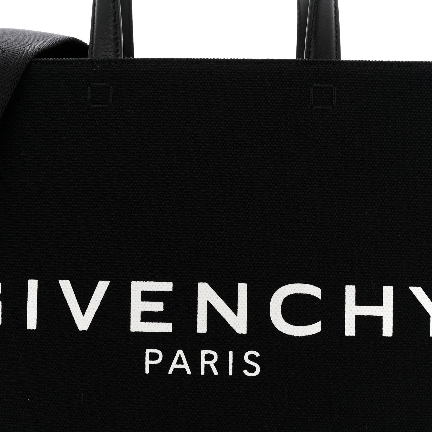 Canvas Medium G Tote Black