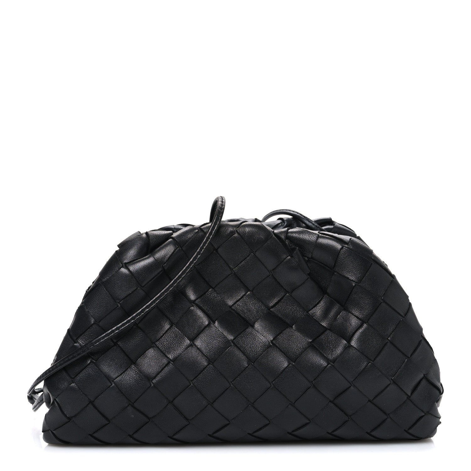 Nappa Intrecciato The Mini Pouch Black