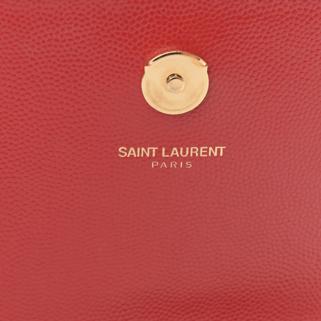 Grain De Poudre Small Monogram Kate Satchel Red