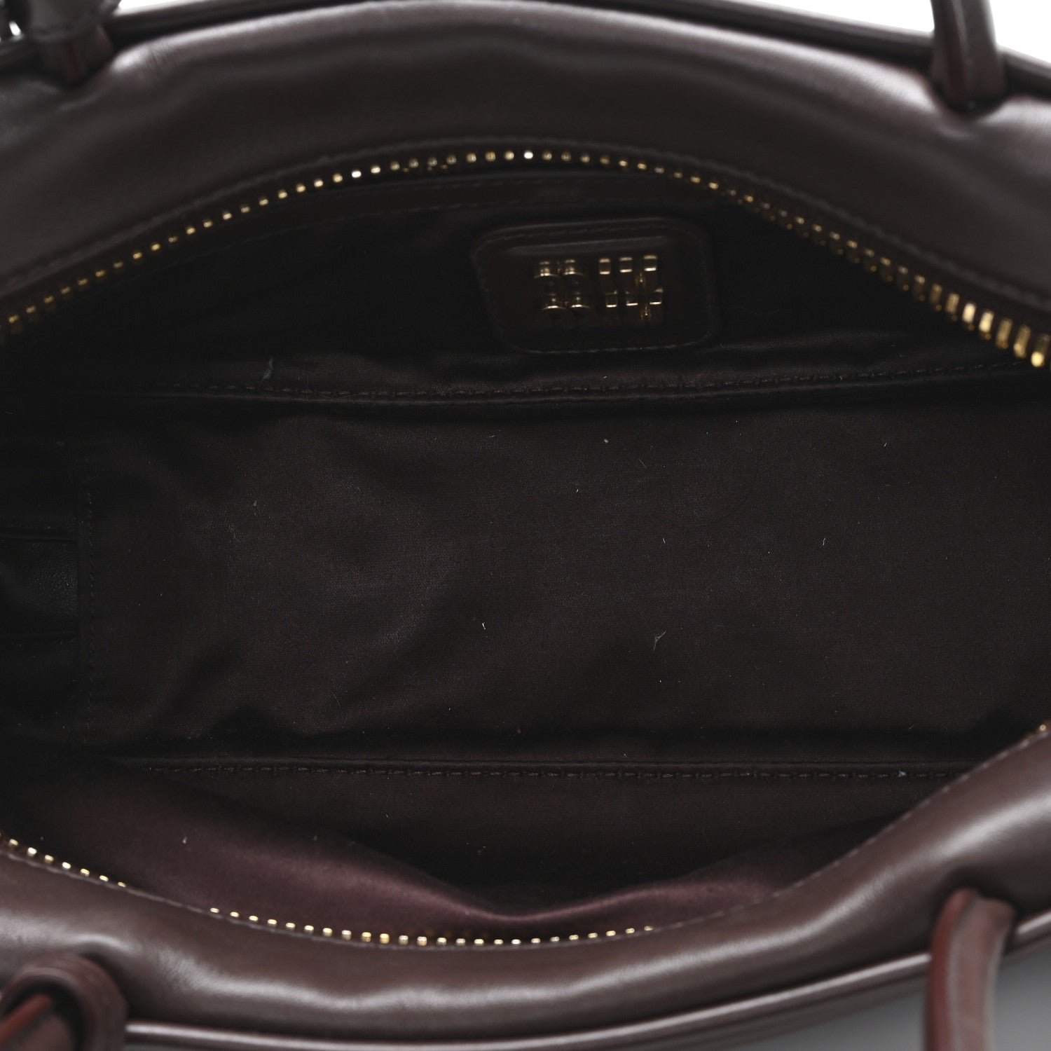 Nappa Small Beau Top Handle Bag Briarwood