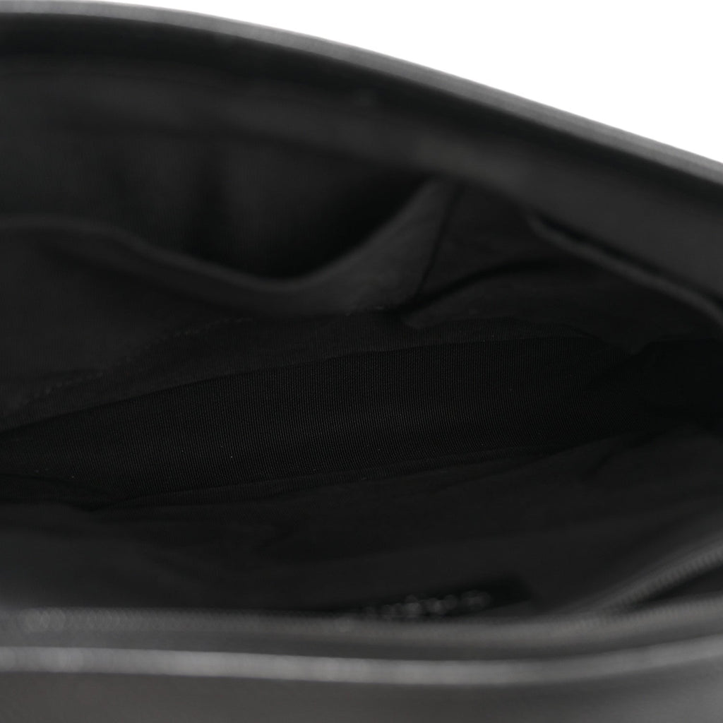 Caviar Quilted Large Boy Flap Black