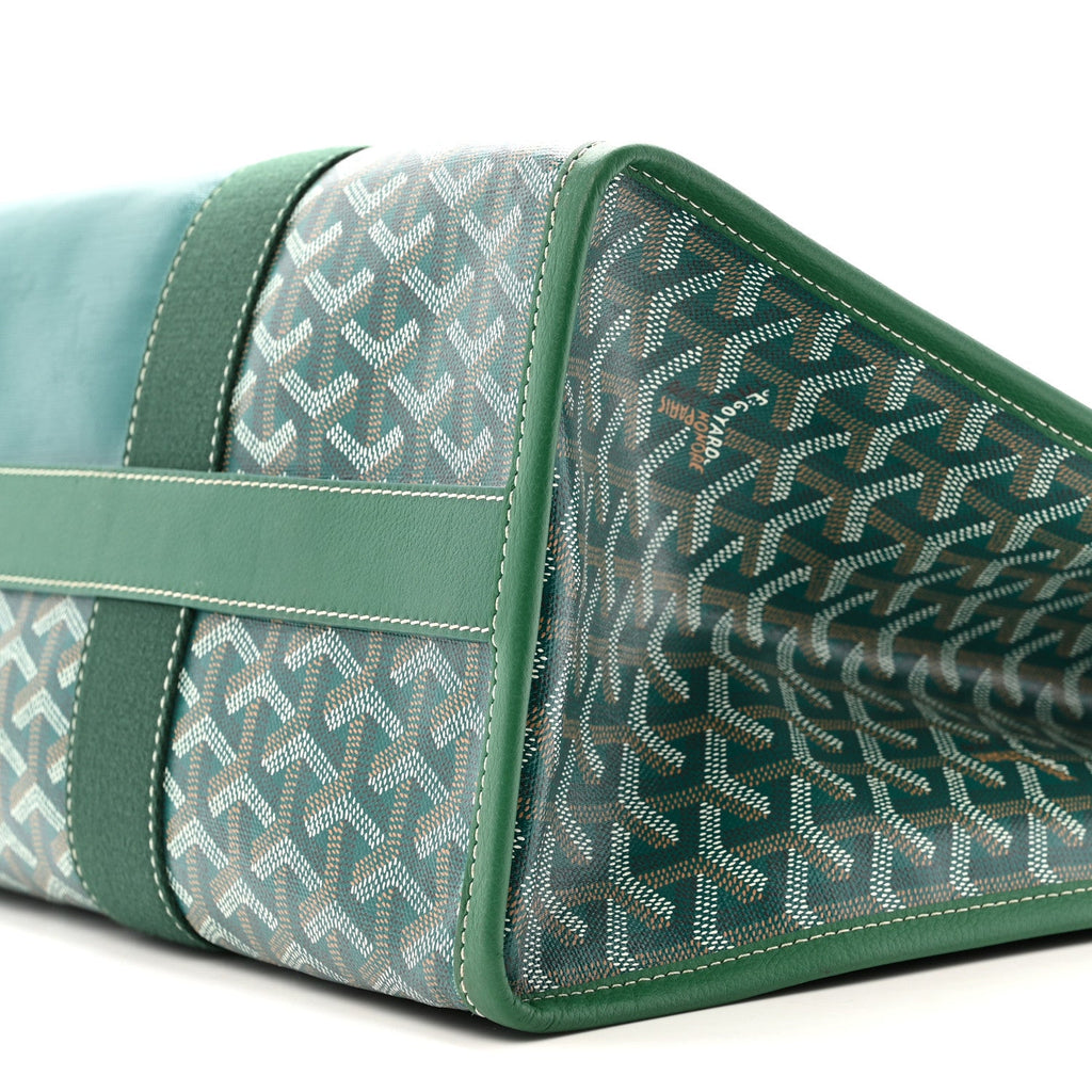 Goyardine Villette MM Tote Green