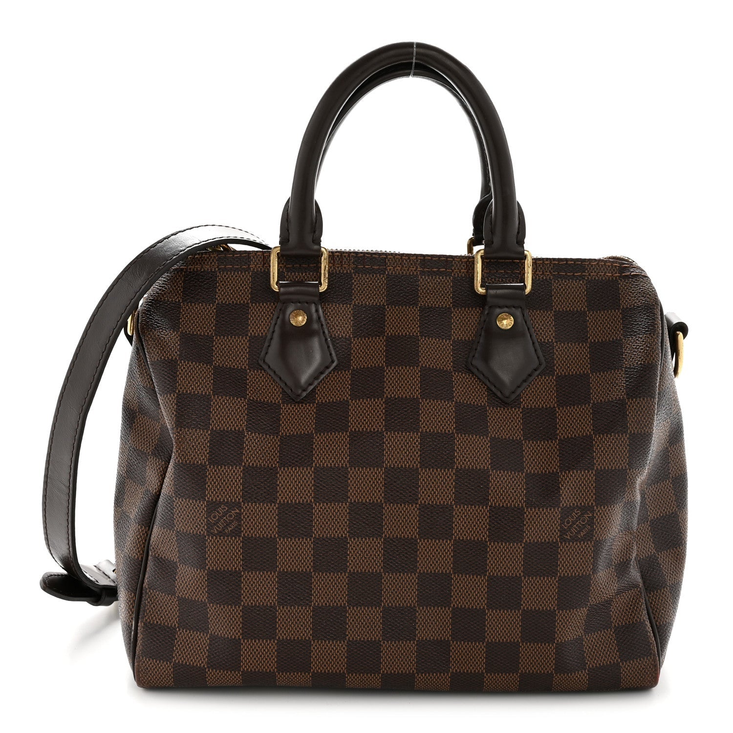 Damier Ebene Speedy Bandouliere 25