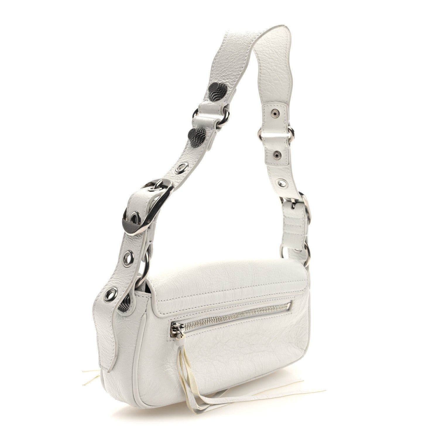 Agneau Arena Le Cagole Sling Bag XS Optic White