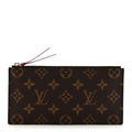 Monogram Felicie Chain Wallet Zippered Insert Fuchsia