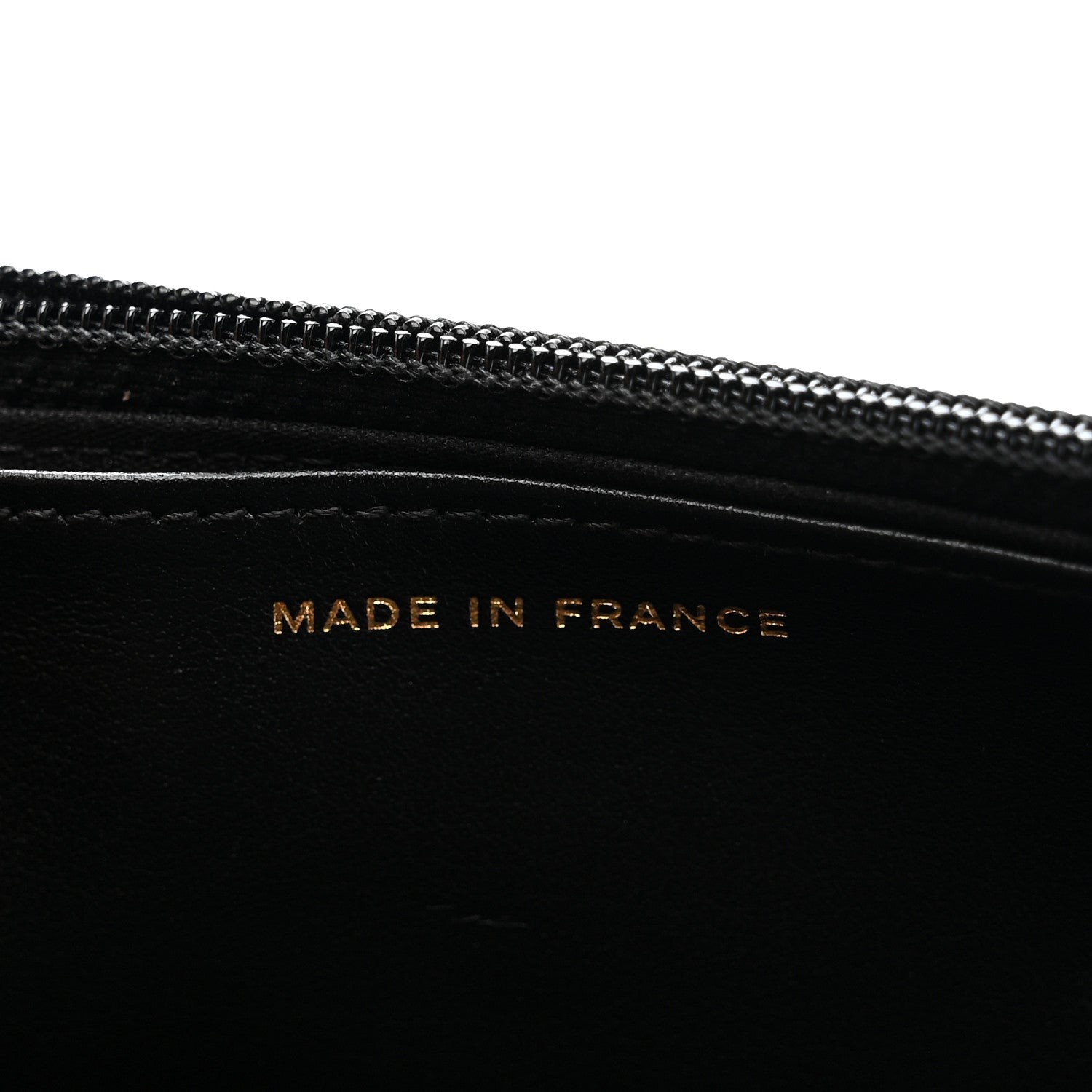 Caviar Quilted Boy Wallet On Chain WOC Black